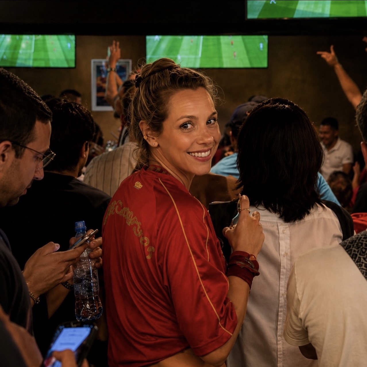 Guests enjoying evening drinks at DownTown Brussels